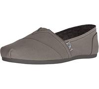 Skechers Women's Bobs Plush-Peace & Love Ballet Flat, Charcoal, 5.5 UK