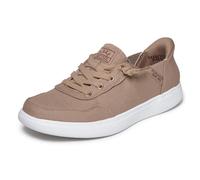Skechers Women's BOBS Skipper Keep IT Sweet, Tan Canvas, 4 UK