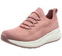 Skechers Women's BOBS Sparrow 2.0 Allegiance Crew Sneaker, Rose Engineered Knit, 3 UK