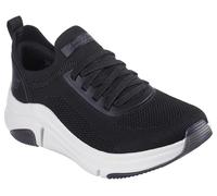Skechers Women's Bobs Sparrow Flex Instant Clout Slip-On Sneakers, Black Knit, 4.5 UK