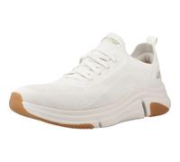 Skechers Women's Bobs Sparrow Flex Instant Clout Sneaker, White, 8 UK