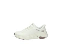 Skechers Women's BOBS Sparrow Flex Too You Trainers, White Engineered Knit, 8 UK