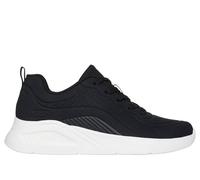 Skechers Women's BOBS Sport Buno - How Sweet Sneaker in Black, Size 4 | Synthetic