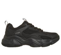 Skechers Women's BOBS Sport Diego Sneaker in Black, Size 6.5 | Synthetic/Textile, Machine Washable
