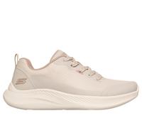 Skechers Women's BOBS Sport Moda Flex Sneaker in Off White, Size 8 | Synthetic/Textile