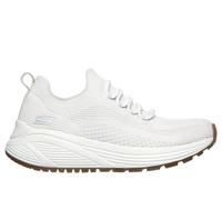 Skechers Women's Bobs Sparrow 2.0-Allegiance Crew Sneaker, Off White, 3 UK