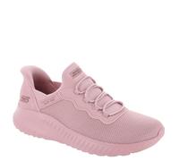 Skechers Women's Bobs Sport Squad Chaos Slip-Ins Rose Low Top Sneaker Shoes 9.5