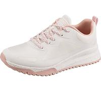 Skechers Women's BOBS Squad 3 Star Flight Sneaker, White Hot Melt/Mesh, 7 UK