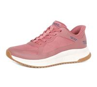 Women's Skechers BOBS SQUAD 4 - STAPLE LOOK Womens Trainers Rose - Pink - Size: 5.5