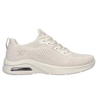 Skechers Women's BOBS Squad Air - Close Encounter Sneaker in Natural, Size 6 | Textile/Synthetic
