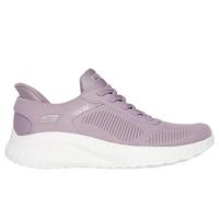 Skechers Trainers Bobs Squad Chaos – Women's Slip-On, Lavender Textile, Vegan, UK 7