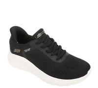 Skechers Womens Bobs Squad Chaos Current Muse Sneaker, Black Textile, 7 UK