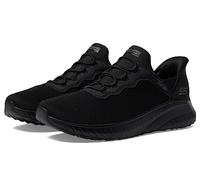 Skechers Women's Bobs Squad Chaos-Daily Inspiration Hands Free Slip-ins Sneaker, Black/Black, 2.5 UK
