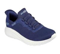 Skechers Slip Ins Bobs Sport Womens Chunky Trainers Navy, Blue, 5