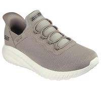Skechers Women's Bobs Squad Chaos Daily Inspiration Slip-On Sneakers, Taupe Knit, 5 UK Wide