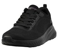 Skechers Women's Bobs Squad Chaos - Face Off Sneaker Black/Black 8.5