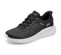 Skechers Women's Bobs Squad Chaos in Color Slip-Ins, Black Mesh Trim, 5 UK