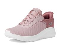 Skechers Women's Bobs Squad Chaos in Color Slip-Ins, Blush Mesh, 8 UK