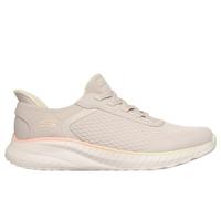 Skechers Women's BOBS Squad Chaos Ombre DISE Trainers Natural 4