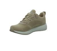 Skechers Women's Bobs Squad Total Glam Sneaker, Lt.pink Sparkle Engineered Knit, 4 UK