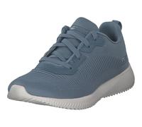 Skechers Women's Bobs Squad Tough Talk Sneakers, Lt Blue Engineered Knit, 5 UK