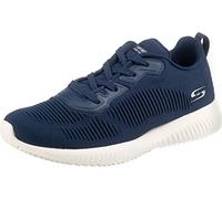 Skechers Womens Bobs Squad - Tough Talk Trainers - Navy - UK 6.5