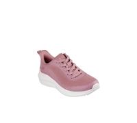Skechers Womens Bobs Squad Waves Still Wading 117483-Ros Rose Lace Up Shoes UK 3