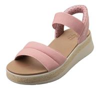Skechers Women's BOBS Sun Ray Slip-ins Casual Sandal, Rose Textile 6
