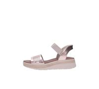 Skechers Bobs Sun Ray RSGD Rose gold Womens Wedge Sandals 114415 in a Plain Man-made in Size 6