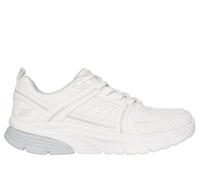 Skechers Women's BOBS Vamos Sneaker in White, Size 8 | Synthetic/Textile, Machine Washable