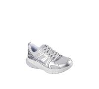 Skechers Bobs Vamos Women's Silver Trainers UK 3