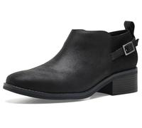 Skechers Women's Bobs Wander LuxeAnkle Boot | Casual ankle bootie with side zip closure, Skechers Memory Foam cushioned comfort insole, Crafted with 100% vegan materials