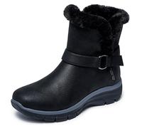 Skechers Women's Boots- EASY GOING DREAMERS MOVE, Black, 5