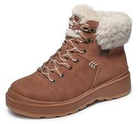 Skechers Womens Boots- Park City, Chestnut, 7 Maroon