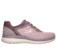 Skechers Women's Bountiful - Quick Path Sneaker in Lavender, Size 6 | Textile/Synthetic, Vegan