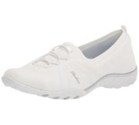 Skechers Women's Breathe Easy - Einfaches Vergnügen Sneaker, White, 6 UK
