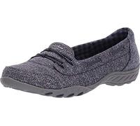 Skechers Women's Breathe Easy-Good Influence Sneaker, NVY, 6 UK Navy