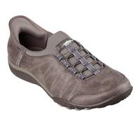 Women's Skechers Women's Breathe-Easy Home-Body Shoes in Dark Taupe - Brown