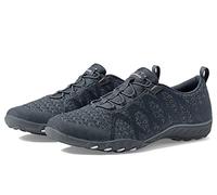 Skechers Women's Breathe Easy-Infi Knity Sneaker, Darkgray, 2 UK