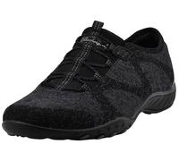 Skechers Women's Breathe-easy - Opportuknity Sneaker, Black, 6 UK