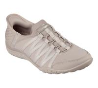 Skechers Taupe Hands Free Slip-Ins Relaxed Fit Breathe-Easy Roll With Me Trainers