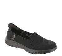 Skechers Women's Breathe-Easy ROLL-with-ME Sneaker, Black, 6.5 UK