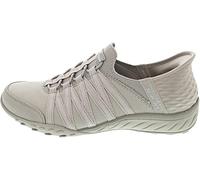 Skechers Women's Breathe Easy-Roll with Me Sneaker, Taupe, 6.5 UK
