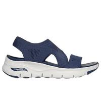 Skechers Arch Fit Sling NVY Navy Womens Sandals 119458 in a Plain Textile in Size 7