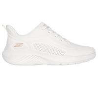 Skechers Womens Chunky Trainers Bobs Sport Squad Waves Just Wading Lace Up white