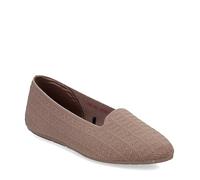 Skechers Women's Cleo 2.0-Look at You Ballet Flat, Taupe, 8