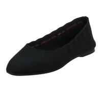 Skechers womens cleo Bewitched - Engineered Knit Skimmer Ballet Flat, Black, 75 US