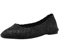 Skechers Women's Cleo-Honeycomb Ballet Flat, Black, 6.5 UK