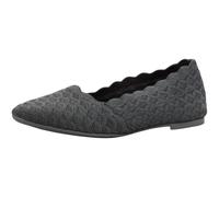 Skechers Women's Cleo-Honeycomb Ballet Flat Charcoal 7 M US