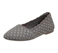 Skechers Women's Cleo-Honeycomb Ballet Flat Dark Taupe 5